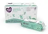 Parent's Choice Unscented Baby Wipes, 12 Packs of 100 (1200 Count)