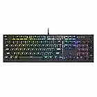 Corsair K60 RGB Pro Low Profile Mechanical Gaming Keyboard - Cherry MX Low Profile Speed Mechanical Keyswitches – Slim and Streamlined Durable Aluminum Frame - Customizable Per-Key RGB Backlighting