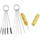 Black Friday Sales ABEST 3 Set Airbrush Spray Cleaning Repair Tool Kit Stainless steel Needle Brush Set