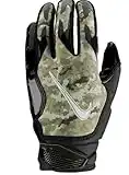 Nike Youth Vapor Jet 6.0 Football Receiver Gloves "Salute To Service" (Trooper/Black-White, Large)