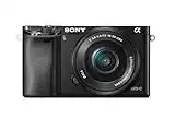 Sony A6000 Interchangeable Lens Digital Camera with SELP1650 Lens Kit - Black (24.3MP)