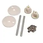 Toilet Seat Hinge Bolts Replacement Bolt Screws Washers Fixing Fitting Kit WC