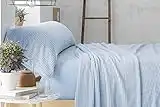 Burrito Blanco | Sábanas de Coralina, 965 Azul | Cama de 135 cm | (+ Medidas Disponibles) | Sábanas de Invierno | Diseño 965 | Color Azul