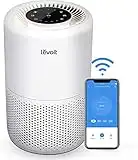 Levoit Air Purifiers for Bedroom, Works with Alexa,Quiet Smart WiFi Air Purifier for Home Allergies Pets Smokers, H13 True HEPA Filter Removes 99.97% Smoke Dust Mold Pollen,Sleep Mode,Timer,Core 200S