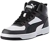 PUMA Rebound Joy, Zapatillas de Deporte Unisex Adulto, Dark Shadow Black White, 41 EU