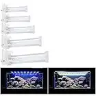 WESEEDOO Rampe LED Aquarium Rampe LED pour Aquarium Fish Tank LED Éclairage LED Aquarium Lumières Fish Tank Lumière LED sous-Marine Aquarium LED Lumières 6.3inch