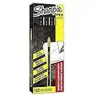 Sharpie - Caja de marcadores chinos (12 unidades, color negro)