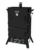 Dyna-Glo DGW1235BDP-D Wide Body LP Gas Smoker, 36" Black