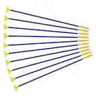 10pcs Tiro con Arco Sucker Flechas de Juguete Práctica Succión Flechas Arco Juguete para Niños Adulto 42cm