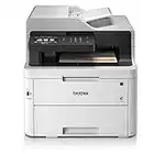 Brother MFC-3750CDW Imprimante Multifonction Laser Couleur LED Fax WiFi Impression Automatique Double Face Blanc