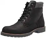 ECCO Men's Jamestown High Ankle Boot, Black, 10-10.5