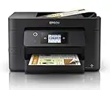 Epson WorkForce WF-3820 All-in-One Wireless Colour Printer with Scanner, Copier, Fax, Ethernet, Wi-Fi Direct and ADF, Black