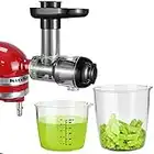 Gdrtwwh Entsafter Aufsatz für KitchenAid Ständermixer,Slow Juicer Zitrussaftpresse Zubehör, Kau-Entsafter-Aufsatz Gemüse und Obst