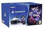 Sony, PlayStation VR, Avec Casque PS VR PS4 + PS Camera + VR Worlds, Compatible avec toute console PlayStation 4, Couleur du casque : Noir et blanc