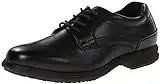 Nunn Bush Men’s Sherman Slip-Resistant Work Shoe Oxford,10.5 Wide US,Black