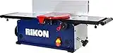 RIKON Power Tools RIKON 20-800H | 8inches Benchtop Jointer with a 6-Row Helical-Style Cutter Head with 16 Carbide, 2-Edge Insert Cutters for Super Cutting Action, Flat Surfacing Results, and Easy Knife Changes