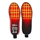 Yiida Heated Insoles Rechargeable, Heated Insoles, Eletric Heated Insoles Remote Foot Warmers With Controller, Rechargeable Foot Warmer For Hunting Fishing Hiking Camping Unisex