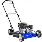 BILT HARD Gas Lawn Mower 20 inch, 170cc 4-Stroke Push Mowers, 8 Adjustable Cutting Heights Lawnmower Gas Powered, Grass Mower Garden Tool