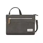 Travelon Women's Anti-Theft Heritage Small Crossbody Cross Body Bag, Pewter, One Size - 33226 540