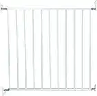 BabyDan Aarhus Basic Metal Safety Stair Baby Gate 72cm - 78.5cm. White. Made in Denmark.