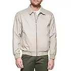 Dockers Men's Micro Twill Golf Bomber Jacket, Khaki, Large