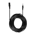 Dioche Cable de audio, cable auxiliar de jack de cable de extensión óptico macho a hembra de 3.5 mm para auriculares estéreo Receptor de alta fidelidad estéreo(10m)