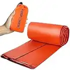 FosPower Emergency Sleeping Bag, Tough and Durable Mylar Thermal Sack with Survival Whistle for Survival Kits, Camping Accessories, Outdoors, Hiking