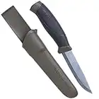 Mora Couteau Companion MG Noir/Kaki, Lame 10,5 cm