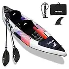 Inflatable Kayak Fishing Boat Kayaks Canoe 2 Person Kayak Kids Kayak Kyake/Boat 1 Person Foldable Kayak Inflatable Kayak 1 Person Pedal Boat Inflatable Kayak 2 Person Adult, Gonflable Grey