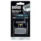 Braun 51S Series 5 Electric Shaver Replacement Foil and Cassette Cartridge - Silver .20 pounds