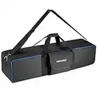 Neewer Borsa di Trasporto Grande per Impianti da Studio Fotografico, 105x25x25cm con Tracolla & Maniglia per Cavalletti, Treppiedi, Ombrelli, Monoluci, Luci LED, Flash & Altri (Blu)