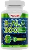 Vaexdar R-ALA | 300mg | Ácido Alfa Lipoico Racémico | Potente Antioxidante | R Ala Acido Alfa Lipoico | Forma Natural de Ácido Tióctico | Alta Concentración | 60 Cápsulas Vegetales |