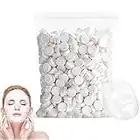 200 Piezas Mascarilla Facial Comprimida Mascarilla De Papel Facial Mascarilla Comprimida Mascarilla Facial Papel Mascarillas Faciales De Papel Comprimida Beauty Diy, Puro Algodón Compresión Máscara