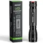 RECHOO LED Torch, 3000 Lumen Super Bright Torches - 3 Modes, Long Working Time, Zoomable and IP67 Waterproof - Powerful Flashlight for Fishing Camping Emergency