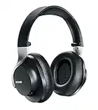 Shure AONIC 40 Over Ear Wireless Bluetooth Noise Cancelling Headphones with Microphone, Studio-Quality Sound, 25 Hour Battery Life, Fingertip Controls, iPhone & Android Compatible - Black