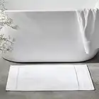 Amazon Aware 100% Organic Cotton Bath Mat - 20 x 31-Inches, White