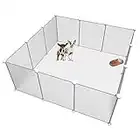 LANGXUN Dimensioni e Altezza del Box per Animali Domestici Fai-da-Te - Sistema di organizzazione per armadietti, Organizer per cubetti di stoccaggio in plastica(43 * 32 12pcs)