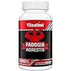 Vitanboost Fadogia Agrestis 1000mg with Ashwagandha & ZINC- Maximum Strength Fadogia Agrestis Extract Supplements - Drive, Athletic Performance & Muscle Mass - Gluten Free, Non-GMO, 60 Softgels