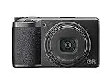 Ricoh GR III Ultimate-Schnappschusskamera Premium-Kompaktkamera 24MP APS-C-Sensor 28 mm F2.8 Hochwertiges GR-Objektiv Kleine und kompakte digitale Pocketkamera Shake Reduction auf 4 Achsen 3,0" LCD