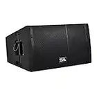 Seismic Audio SAXLP-12A - Powered 12" Line Array Speaker with Dual Compression Drivers