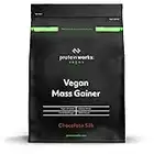 Protein Works - Gainer Vegan | 450 Calories par shake | Masse musculaire | Shake de protéines végétales | 16 Servings | Chocolat Onctueux | 2kg