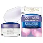 L’Oréal Paris Day and Night Moisturizer Cream, Collagen Moisture Filler Skincare, Hydrating Cream for Face, Neck and Chest to Smooth Skin and Reduce Look of Wrinkles, 50 ml