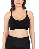 Kindred Bravely Sublime Support Low Impact Nursing & Maternity Sports Bra, Black, M