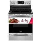 Frigidaire GCRE3060AF 30" Gallery Series Stainless Steel Electric Range with 5.7 cu. ft. Capacity 5 Elements Air Fry and True Convection