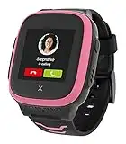 XPLORA X5 PLAY - Watch Phone for Children 4G - Calls, Messages, Kids School Mode, SOS Function, GPS Location, Camera and Pedometer - Includes 2 Year Warranty (PINK)