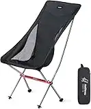 Naturehike Portable Moon Folding Camping Chair Ultralight Compact Heavy Duty for Adults, Hiking, Outdoor Camp, Backpacking, Festival, Travel, Beach, Picnic, Fishing