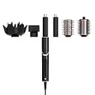 Shark FlexStyle 5-in-1 Air Styler and Hair Dryer with Auto-Wrap Curlers, Paddle Brush, Oval Brush, Concentrator, Diffuser and Storage Case, No Heat Damage, Black/Rose Gold HD440UK