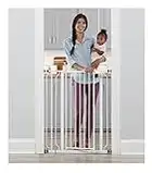 Regalo Easy Step 36" Extra Tall Walk Thru Baby Gate, Includes 4-Inch Extension Kit, 4 Pack of Pressure Mount Kit and 4 Pack Wall Cups and Mounting Kit, Pack of 1