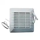 AirTech-UK Bathroom Extractor Fan Kitchen Exhaust Fan with Pull Cord 100mm/4 inches and 180m3/hr Modern Design Square Faced