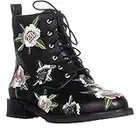 Rebecca Minkoff Women's Gerry Embroidery FloralBlack EmbroideryLamba 9.5 M US